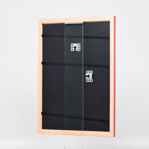 Marco de fotos de madera efecto Profil 43 Laca 35x50 cm con cristal de museo