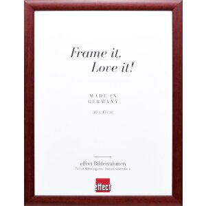 Marco de fotos de madera Effect Profil 43 rojo 40x40 cm...