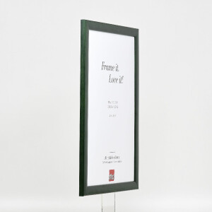 Marco de fotos de madera Effect Profil 43 verde pino 42x59,4 cm Vidrio museo