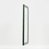 Marco de fotos de madera Effect Profil 43 verde musgo 45x80 cm Vidrio museo