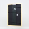 Marco de fotos de madera Effect Profil 43 blanco brillo 50x60 cm cristal museo