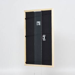 Marco de fotos de madera efect Profil 45 pino 23x70 cm vidrio de museo