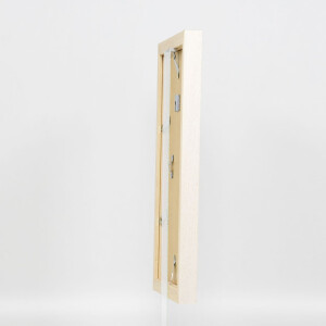 Marco de madera Effect Perfil 52 blanco 28x35 cm Vidrio de museo