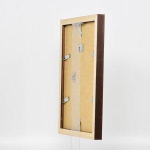 Marco de madera Effect Perfil 52 marrón oscuro 35x50 cm cristal de museo