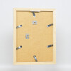 Efecto Marco de madera Perfil 52 blanco 60x60 cm Vidrio Museo