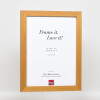 Efecto marco de madera Perfil 52 roble 59,4x84,1 cm cristal de museo