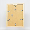 Efecto Marco de madera Perfil 52 blanco 70x70 cm Vidrio Museo