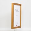 Marco de madera Effect Perfil 52 roble 14,8x21 cm cristal de museo