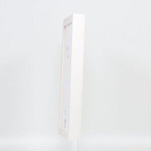 Efecto Marco de madera Perfil 55 blanco 25x60 cm Vidrio Museo