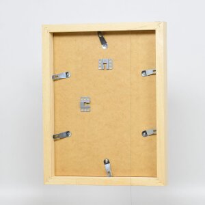 Efecto marco de madera perfil 55 nature 10,5x14,8 cm cristal de museo