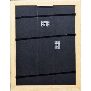 effect Holzbilderrahmen Profil 64 braun 23x70 cm mit Museumsglas