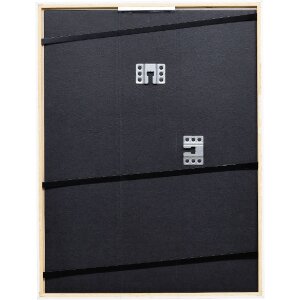 Marco de fotos de madera Profil 69 blanco 30x40 cm con vidrio de museo