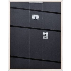 Marco de fotos de madera Profil Top S azul 20x28 cm con vidrio museo