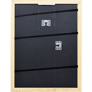 Marco de fotos de madera Effect Profil Top Pro blanco 18x24 cm con vidrio de museo