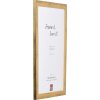 Marco de fotos de madera Effect Profil Top Pro dorado 30x45 cm con cristal de museo