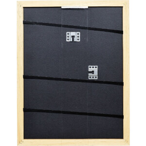 Marco de fotos de madera Profil Top Pro natur 50x65 cm con cristal de museo