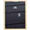 Marco de fotos de madera Profil Top Pro negro 10,5x14,8 cm con cristal de museo