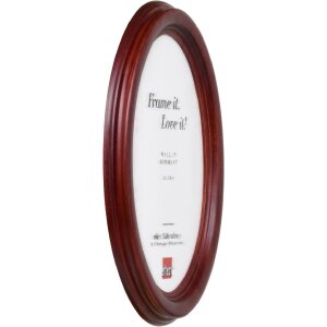 Marco de fotos ovalado Effect HB 24x30 cm mahogani