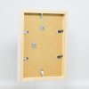 Efffect Marco de madera Perfil 55 Jersey Marco 60x90 cm blanco cristal transparente