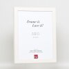 Efffect Marco de madera Perfil 55 Jersey Marco 60x90 cm blanco cristal transparente