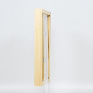 Efffect marco de madera perfil 55 jersey marco 60x90 cm cristal natural transparente