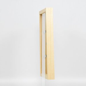 Efffect marco de madera perfil 55 jersey marco 60x90 cm cristal natural transparente