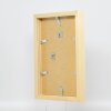 Efffect marco de madera perfil 55 jersey marco 60x90 cm cristal natural transparente