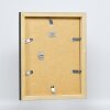 Efffect marco de madera perfil 55 jersey marco 70x100 cm negro cristal transparente