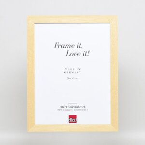 Marco de madera Efffect perfil 55 jersey marco 70x100 cm cristal natural transparente