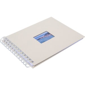 Álbum espiral HNFD BULDANA gamuza 23x17 cm 40 páginas blancas