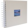 Álbum espiral HNFD BULDANA gamuza 23x17 cm 40 páginas blancas