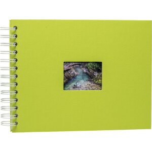 HNFD Álbum espiral BULDANA mayo verde 23x17 cm 40...