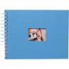 Álbum espiral HNFD BULDANA azul oscuro 23x17 cm 40 páginas blancas