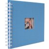 Álbum espiral HNFD BULDANA azul oscuro 23x17 cm 40 páginas blancas