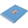 Álbum espiral HNFD BULDANA azul oscuro 23x17 cm 40 páginas blancas