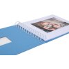 Álbum espiral HNFD BULDANA azul oscuro 23x17 cm 40 páginas blancas