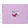 Álbum espiral HNFD BULDANA orquídea 23x17 cm 40 páginas blancas