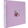 Álbum espiral HNFD BULDANA orquídea 23x17 cm 40 páginas blancas