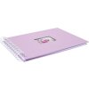 Álbum espiral HNFD BULDANA orquídea 23x17 cm 40 páginas blancas