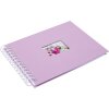 Álbum espiral HNFD BULDANA orquídea 23x17 cm 40 páginas blancas