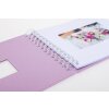 Álbum espiral HNFD BULDANA orquídea 23x17 cm 40 páginas blancas
