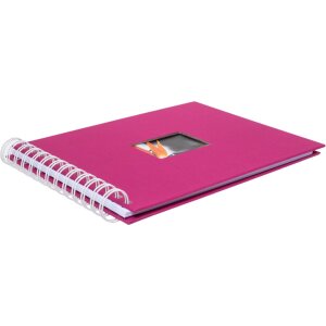 Álbum espiral HNFD BULDANA amarena 23x17 cm 40 páginas blancas