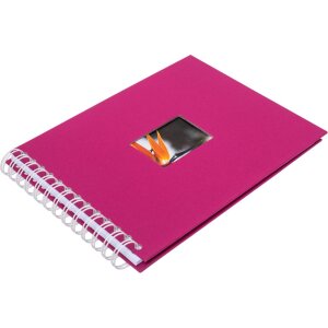 Álbum espiral HNFD BULDANA amarena 23x17 cm 40 páginas blancas