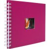 Álbum espiral HNFD BULDANA amarena 23x17 cm 40 páginas blancas