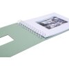 Álbum espiral HNFD BULDANA eucalipto 23x17 cm 40 páginas blancas