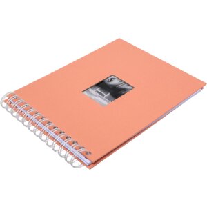Álbum espiral HNFD BULDANA coral 23x17 cm 40 páginas blancas