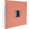 Álbum espiral HNFD BULDANA coral 23x17 cm 40 páginas blancas
