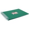 HNFD Álbum espiral BULDANA abeto verde 23x17 cm 40 páginas blancas