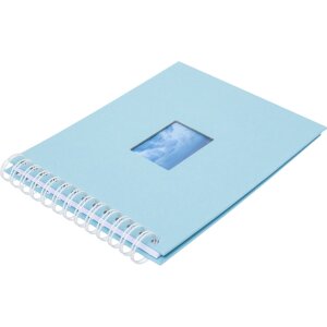 HNFD Álbum espiral BULDANA aqua 23x17 cm 40 páginas blancas