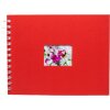 HNFD Álbum espiral BULDANA tomate 23x17 cm 40 páginas blancas